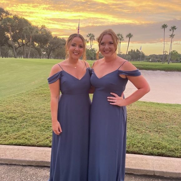 Birdy Grey Devin Convertible Dress- Slate Blue - Picture 5 of 5